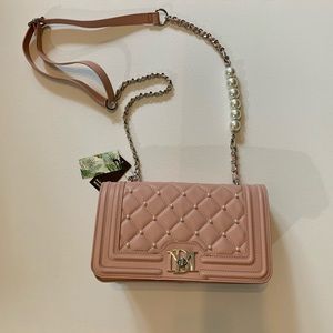 Badgley Mischka quilted crossbody